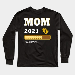 Mom 2021 loading Mutter Baby Long Sleeve T-Shirt